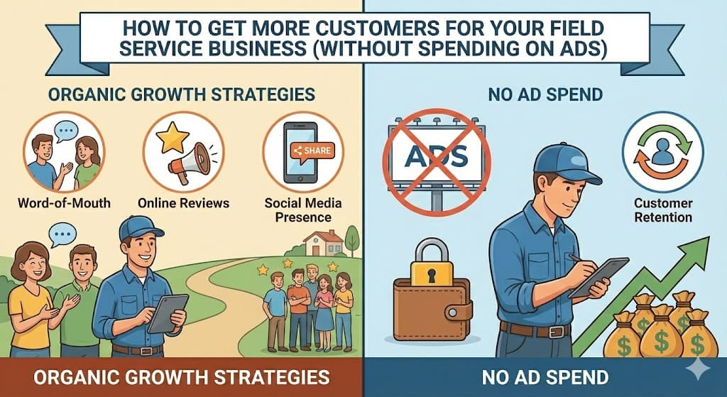 How to Get More Customers for Your Field Service Business (Without Spending on Ads)